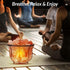 Tall Round Basket Salt Lamp, 8-10 Lbs | HIMALAYAN GLOW